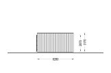Casa pré-fabricada para habitação BELLA 3 PV (Isolamento térmico PLUS, 44 mm + revestimento), 75 m² specification 3