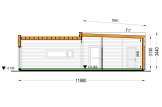 Casa pré-fabricada para habitação MALLY PV (Isolamento térmico PLUS, 44 mm + revestimento), 70 m² specification 7