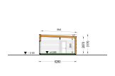 Casa pré-fabricada para habitação BELLA 3 PV (Isolamento térmico PLUS, 44 mm + revestimento), 75 m² specification 6
