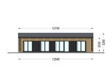Casa de madeira pré-fabricada NICOLE (Isolamento térmico, 44 mm + revestimento), 68 m² specification 2