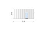 Casa pré-fabricada para habitação KAYA 3 PV S (44 mm + revestimento), 70 m² specification 5
