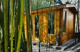 Abrigo de jardim em madeira POOLHOUSE (34 mm), 4x3 m, 11 m² customer 2
