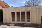 Abrigo de jardim em madeira PREMIUM (Isolamento térmico PLUS, 34 mm + revestimento), 6x3 m, 18 m² customer 1