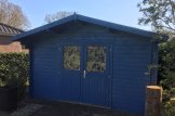 Abrigo de jardim em madeira RENNES (34 mm), 4x3 m, 12 m² customer 3