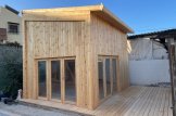 Casa de madeira pré-fabricada SOPHIA (34 mm + revestimento), 30 m² customer 3