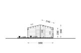 Casa de madeira pré-fabricada SELENE (44 mm + revestimento), 54 m² specification 6