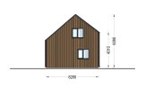 Casa pré-fabricada para habitação SELIA PV (Isolamento térmico PLUS, 44 mm + revestimento), 44 m² specification 5