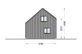 Casa de madeira para habitação SELIA RV (Isolamento térmico PLUS, 44 mm + revestimento), 44 m² specification 5