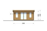 Casa de madeira para jardim ESSEX (34 mm), 5x4 m, 18 m² specification 2