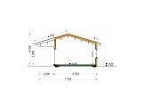 Casa pré-fabricada para habitação HOLLAND PV (Isolamento térmico PLUS, 44 mm + revestimento), 116 m² specification 9