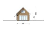 Casa de madeira pré-fabricada KARINA (34 mm + revestimento), 46 m² specification 3