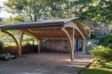 Telheiro para 2 carros em madeira CORA DUO, 5.9x5.9 m, 35 m² customer 2