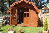 Abrigo de jardim em madeira ORLANDO (34 mm), 4x4 m, 16 m² customer 2