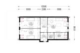 Casa de madeira para habitação INGRID RV (Isolamento térmico PLUS, 44 mm + revestimento), 137 m² specification 2