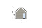 Casa pré-fabricada para habitação ADALINE PV (Isolamento térmico PLUS, 44 mm + revestimento), 42 m² specification 3