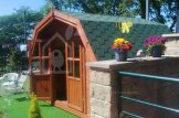 Abrigo de jardim em madeira ORLANDO (34 mm), 4x4 m, 16 m² customer 3
