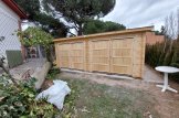 Garagem de madeira pré-fabricada para 2 carros ALTERNATIVE (44 mm), 6x6 m, 36 m² customer 2