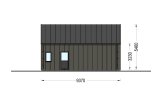 Casa pré-fabricada para habitação MILANA PV (Isolamento térmico PLUS, 44 mm + revestimento), 41 m² specification 4
