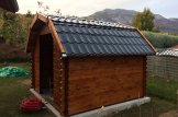 Abrigo de jardim em madeira ORLANDO (34 mm), 4x4 m, 16 m² customer 1