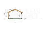 Casa de madeira para habitação PAULA RV (Isolamento térmico PLUS, 44 mm + revestimento), 118 m² specification 6