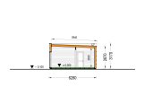 Casa pré-fabricada para habitação BELLA 3 PV (Isolamento térmico PLUS, 44 mm + revestimento), 75 m² specification 6