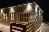 Casa de madeira pré-fabricada ALTURA (Isolamento térmico, 44+44 mm), 31 m² com terraço de 8 m² customer 3