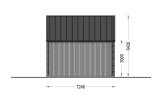 Casa de madeira para habitação ALINA RV (Isolamento térmico PLUS, 44 mm + revestimento), 46 m² specification 4