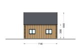 Casa de madeira pré-fabricada ALINA (34 mm + revestimento), 46 m² specification 6