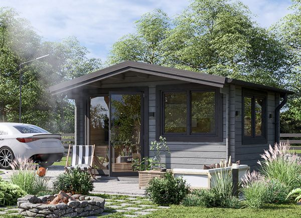 Abrigo de jardim em madeira WISSOUS (34 mm), 4x3 m, 12 m² avp.ui.product_images.thumbnail 1
