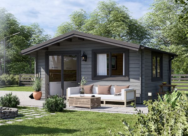 Abrigo de jardim em madeira WISSOUS (44 mm), 5x4 m, 20 m² avp.ui.product_images.thumbnail 1