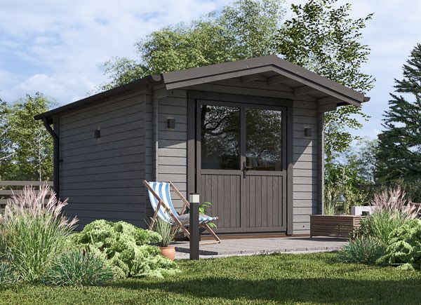 Abrigo de jardim em madeira PETER (34 mm), 3x4 m, 12 m² avp.ui.product_images.thumbnail 1