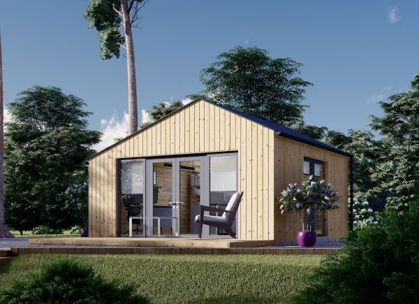 Casa de madeira para jardim TONIA (34 mm + revestimento), 5x5 m, 25 m² avp.ui.product_images.thumbnail 1