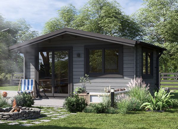 Abrigo de jardim em madeira WISSOUS (44 mm), 5x3 m, 15 m² avp.ui.product_images.thumbnail 1