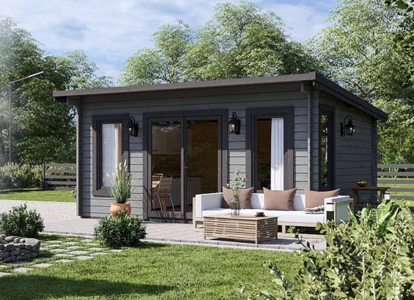 Casa de madeira para jardim ESSEX (44 mm), 5x4 m, 20 m² avp.ui.product_images.thumbnail 1