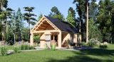 Outlet de casas de madeira